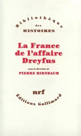 Couverture du produit · La France de l'affaire Dreyfus