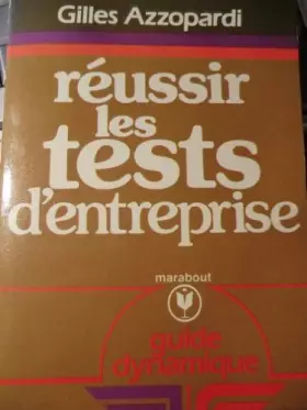Couverture du produit · Réussir les tests d'entreprise