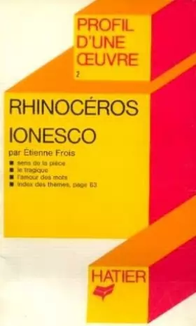 Couverture du produit · Rhinoceros