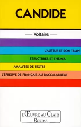 Couverture du produit · L'Oeuvre Au Clair: Voltaire: Candide