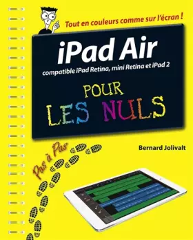 Couverture du produit · iPad Air Pas à Pas Pour les Nuls