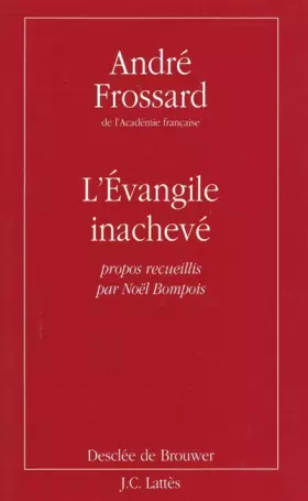 Couverture du produit · L'Évangile inachevé