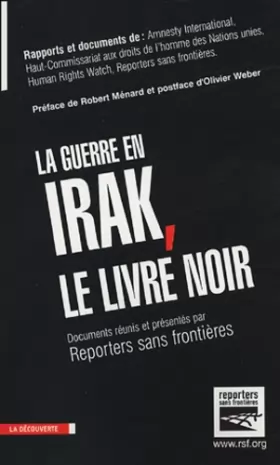 Couverture du produit · La guerre en Irak, le livre noir