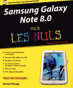 Couverture du produit · Samsung Galaxy Note 8.0 pour les Nuls