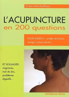 Couverture du produit · L'acupuncture en 200 questions