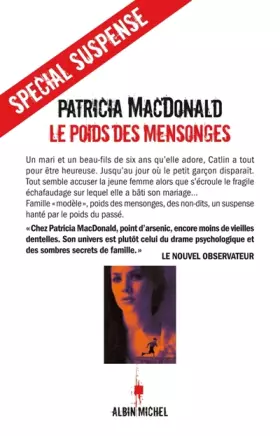 Couverture du produit · Le poids des mensonges