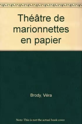 Couverture du produit · Théâtre de marionnettes en papier