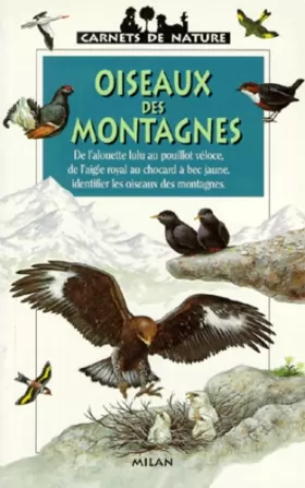 Couverture du produit · Oiseaux des montagnes