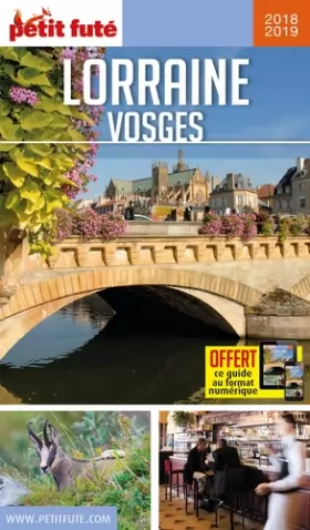 Couverture du produit · Guide Lorraine - Vosges 2018-2019 Petit Futé