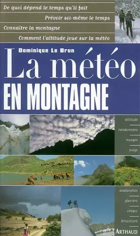 Couverture du produit · La Météo en montagne