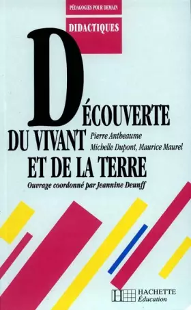 Couverture du produit · Découverte du vivant et de la Terre