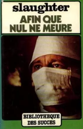 Couverture du produit · Afin que nul ne meure...