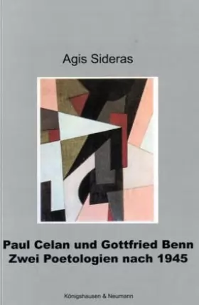 Couverture du produit · Paul Celan und Gottfried Benn