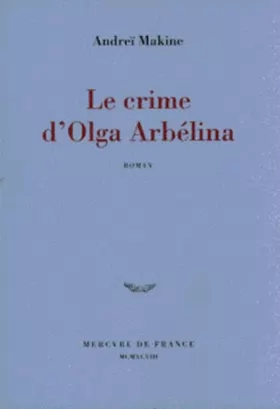 Couverture du produit · Le Crime d'Olga Arbelina