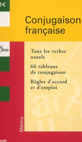 Couverture du produit · Conjugaison française