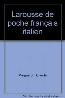 Couverture du produit · Dictionnaire français-italien, italien-français