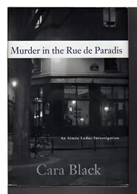 Couverture du produit · Murder in the Rue de Paradis