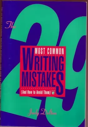 Couverture du produit · The 29 Most Common Writing Mistakes and How to Avoid Them