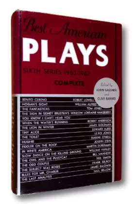 Couverture du produit · Best American Plays: Sixth Series, 1963-1967