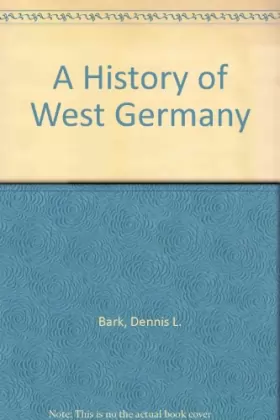 Couverture du produit · A History of West Germany: From Shadow to Substance 1945-1963/Democracy and Its Discontents 1963-1991