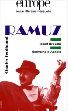 Couverture du produit · Europe, Ramuz, numéro 853