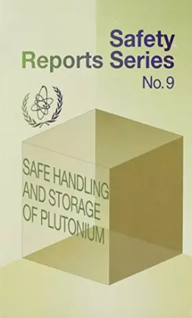 Couverture du produit · Safe Handling and Storage of Plutonium