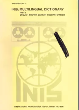 Couverture du produit · Inis: Multilingual Dictionary : English-French-German-Russian-Spanish
