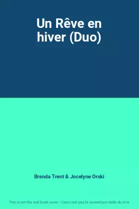 Couverture du produit · Un Rêve en hiver (Duo)
