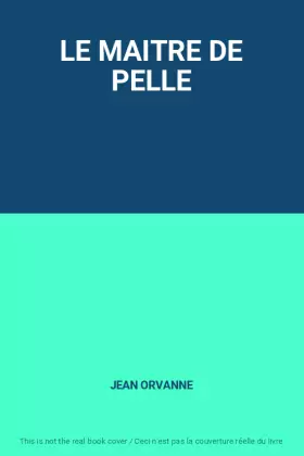 Couverture du produit · LE MAITRE DE PELLE