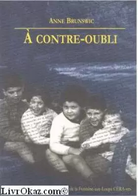 Couverture du produit · A Contre-oubli