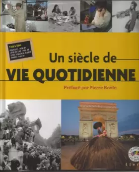 Couverture du produit · Un siècle de vie quotidienne, livre timbré