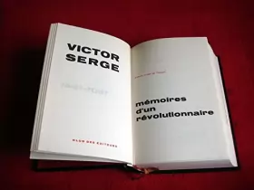 Couverture du produit · Mémoires d'un révolutionnaire.
