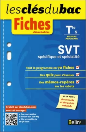 Couverture du produit · CLES DU BAC FICHES SVT TS (0)