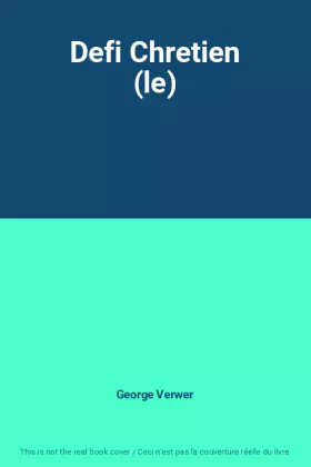 Couverture du produit · Defi Chretien (le)