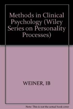 Couverture du produit · Methods in Clinical Psychology