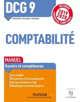 Couverture du produit · DCG 9 Comptabilité - Manuel - Réforme 2019-2020: Réforme Expertise comptable 2019-2020 (2019-2020)