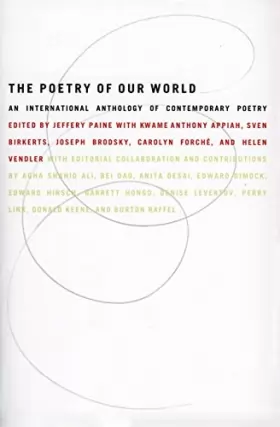 Couverture du produit · The Poetry of Our World: An International Anthology of Contemporary Poetry