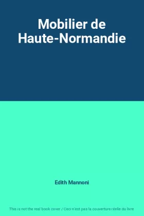 Couverture du produit · Mobilier de Haute-Normandie