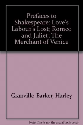 Couverture du produit · Love's Labour's Lost Romeo and Juliet The Merchant of Venice