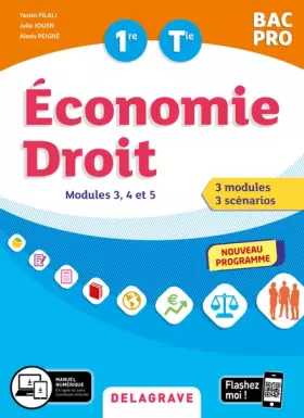 Couverture du produit · Économie-Droit 1re, Tle Bac Pro (2020) - Pochette élève