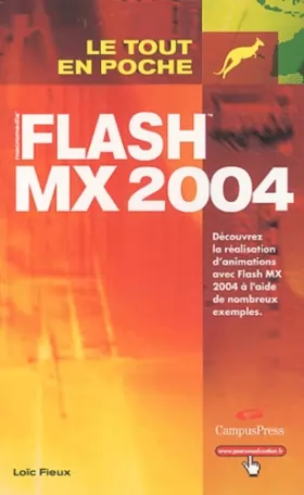 Couverture du produit · Flash MX 2004