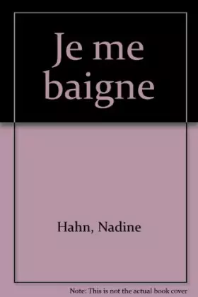 Couverture du produit · Je me baigne