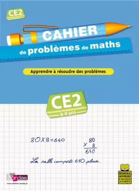 Couverture du produit · CAHIER PROBLEMES DE MATHS CE2