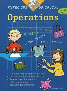 Couverture du produit · Exercices de calcul : Opérations ,10-12 ans