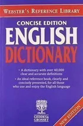 Couverture du produit · English Dictionary - New Edition (English Dictionary)