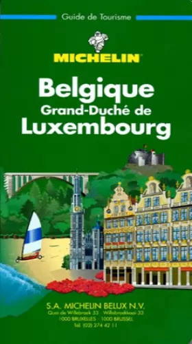 Couverture du produit · Belgique, Grand-duché de Luxembourg