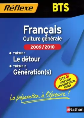 Couverture du produit · FRANCAIS BTS THEMES 2009/2010