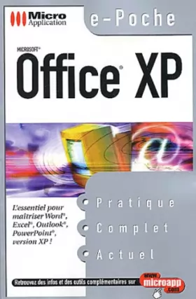 Couverture du produit · Office XP