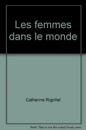 Couverture du produit · Les femmes dans le monde