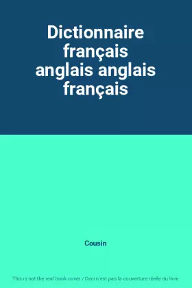 Couverture du produit · Dictionnaire français anglais anglais français